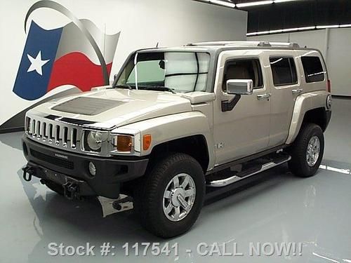 2006 hummer h3 4x4 auto htd leather side steps only 39k texas direct auto