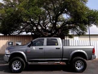 2012 gray st 6.7l i6 4x4 lifted leather satellite sirius bmf wheels we finance