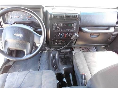 2004 jeep wrangler rubicon sport utility 2-door 4.0l