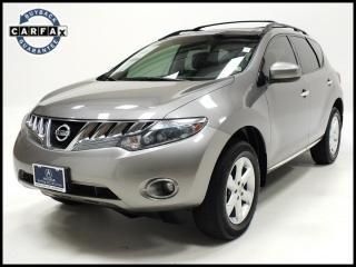 2010 nissan murano sl suv loaded pano roof leather 6cd rear view cam one owner!