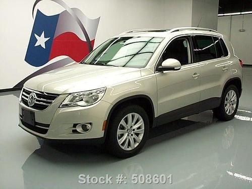 2009 volkswagen tiguan 2.0t turbo pano sunroof only 46k texas direct auto