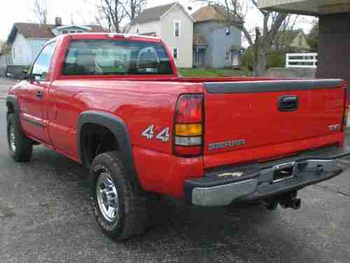 Find Used 2004 Gmc Sierra 2500 Single Regular Cab Duramax Sel 6 2004 Gmc Sierra 2500 Single Regular Cab Duramax Sel 6 4x4 Work Truck Us 10 900 00