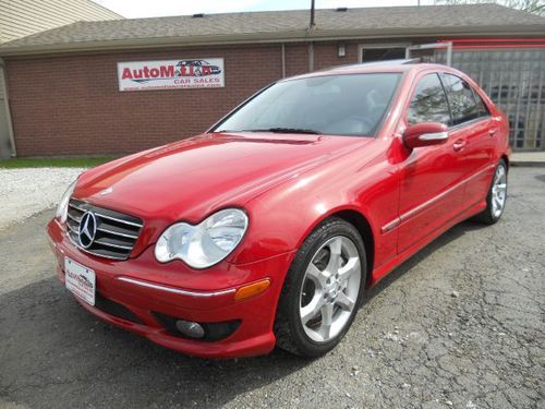 2007 mercedes 2.5l sport pkg! sharp! warranty! carfax (1) owner! no reserve