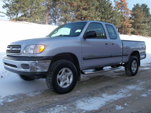 Very rare 2000 toyota tundra 4x4 v6 5 speed manual transmission sr5 access cab