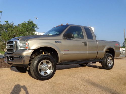 1 owner tx truck 06 f350 lariat extcab 4x4 manual perfect clutch exclent np@all