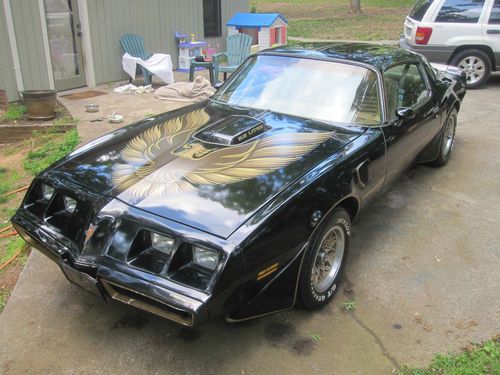 1979 special edition pontiac trans am black on tan ws6 smokey and the bandit