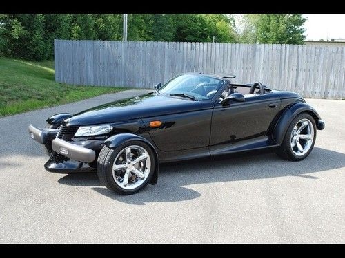 1999 plymouth prowler black low miles!