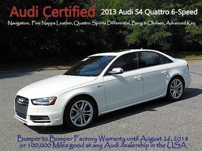 Audi certified, 100,000 mile warranty