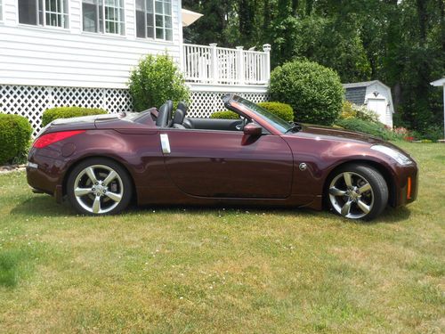 Price reduced 2006 nissan 350z grand touring convertible stunning 6 speed f.i.