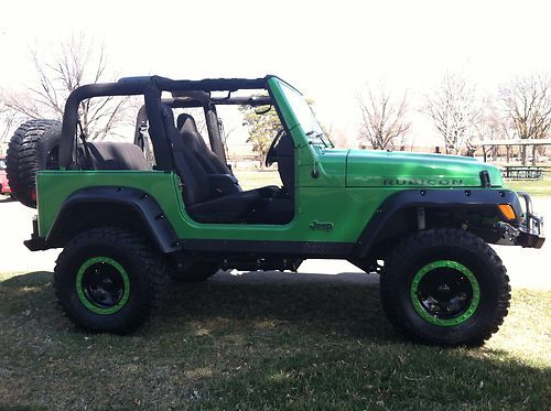 Find used Jeep Wrangler Rubicon TJ 2004 Electric lime ... Find used Jeep Wrangler Rubicon TJ 2004 Electric lime ...