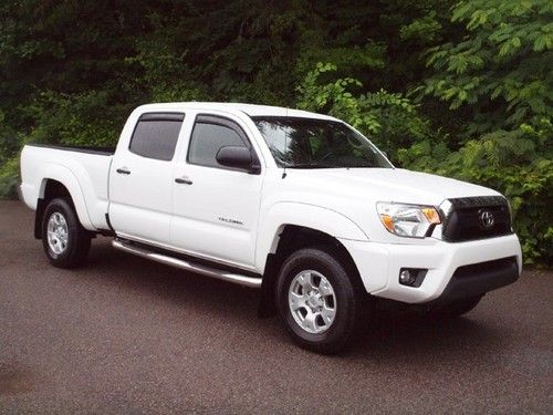 Double cab long bed 4wd automatic v6 white