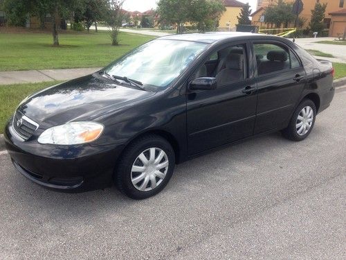 2007 toyota corolla le auto 69k miles one owner clean carfax fully loaded