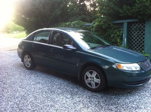 Green 4dr saturn ion. 106,000 miles. new tires, brakes