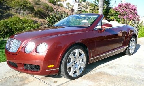 2008 bentley continental gtc mulliner $213+ msrp, stunning and rare colors, majo