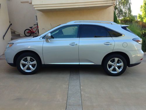 2010 lexus rx350 with premium 1 &amp; 2 and touring packages