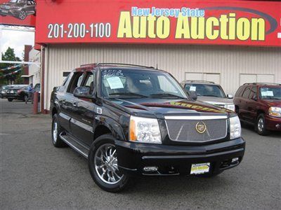 2002 cadillac escalade ext carfax certified w/service records leather sunroof