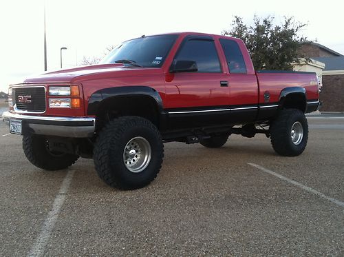 1998 gmc k1500 sierra sle extended cab pickup 3-door 5.7l