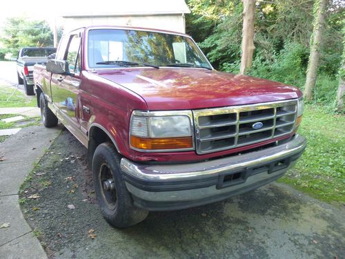 1995 ford f150 4x4 eddie bauer, extended cap, full bed,auto 151k miles