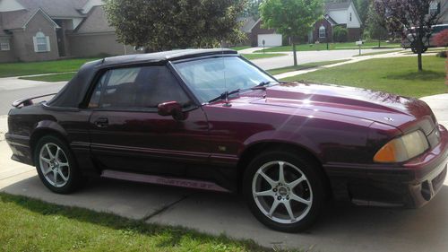 1991 ford mustang gt convertible