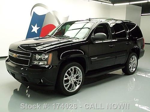2012 chevy tahoe lt 8pass leather nav rear cam 22's 33k texas direct auto