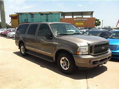 Nice!! 2003 mineral grey ford excursion diesel. well maintained,clean interior