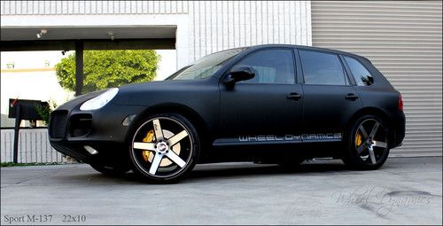 Find used 2004 PORSCHE CAYENNE Turbo S Matte Black 22" 550 ... Find used 2004 PORSCHE CAYENNE Turbo S Matte Black 22" 550 ...