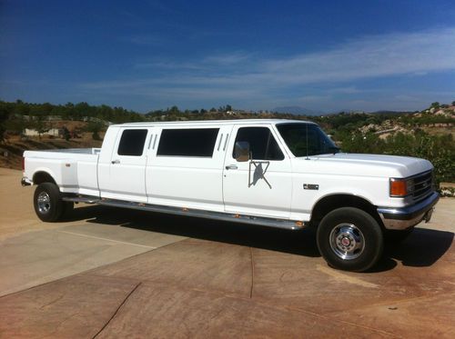 Ford f350 limousine truck dually