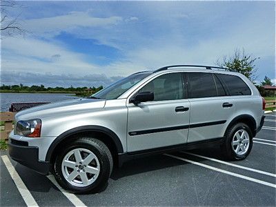06 volvo xc90 1-owner! dvd's warranty heated seats 3rd row seat