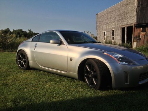 2003 nissan 350z touring coupe 2-door 3.5l silver 6spd