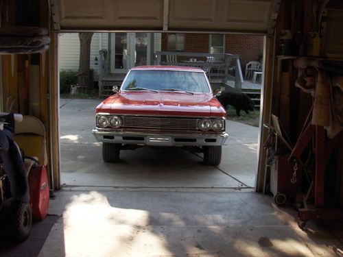 1966 chevelle malibu 4 dr hard top unfinished must sell