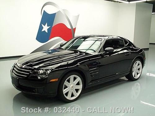2005 chrysler crossfire 6-speed cruise control only 58k texas direct auto