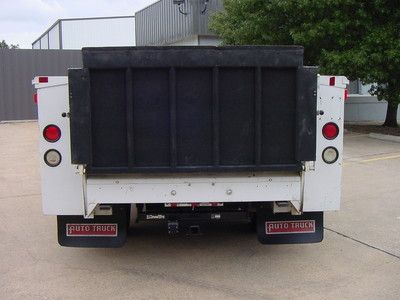 gate lift f350 utility truck bed cars ford fleet serviced ft 2008 open service