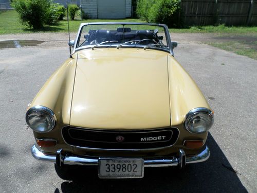 Classic 1972 mg midget, updated and refreshed!