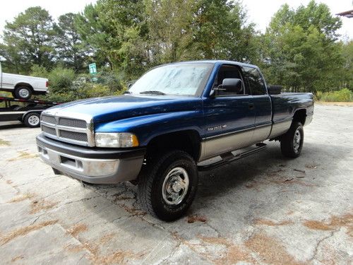 1996 dodge ram 2500 v10 4x4 95k original miles &amp; fresh tranny rebuild with warr!