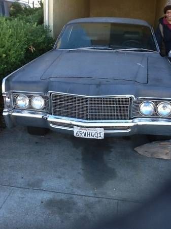 1969 lincoln continental base 7.5l rolling shell