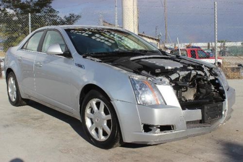 09 cadillac cts damaged salvage fixer loaded low miles export welcome wont last!