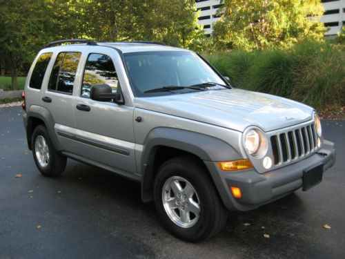 2005 jeep liberty crd 2.8l turbocharged diesel- clean carfax-perfect-low reserve