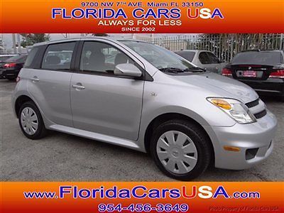 Scion xa 1-owner very low miles clean carfax florida