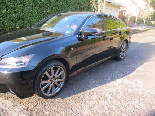 Excellent condition lexus gs 350 awd, f-sport, loaded