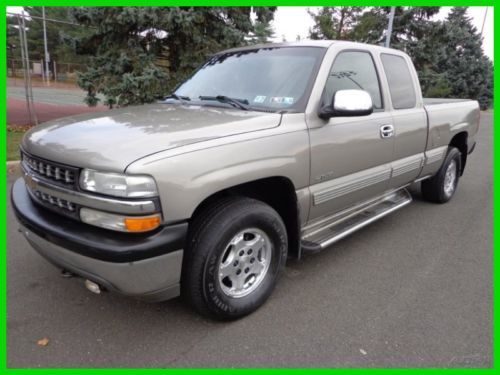 2002 chevy ls 1500 extended cab 4x4 pickup runs great clean carfax no reserve