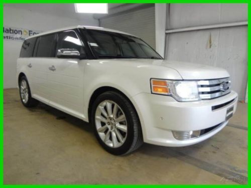 2010 ford flex limited, awd, 3.5l ecoboost, nav, pan roof, quad seats, ford cpo