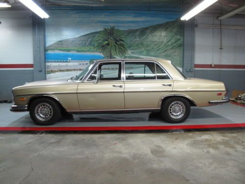 1970 mercedes benz 300 sel 6.3..garage find..original..absolutely rust free !