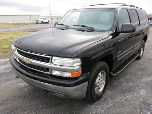 2000 chevy gmc suburban 1500 4x4 one owner runs &amp; drives perfect well maintained
