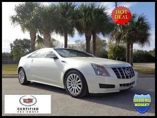2012 cadillac cts coupe cadi certified march 2018/100k miles no reserve!
