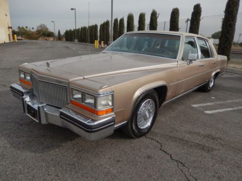 1980 cadillac fleetwood brougham d&#039;elegance v8 auto all power options leather !!
