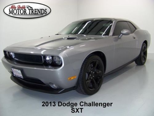 2013 dodge challenger sxt leather heated seats black wheels bluetooth only 9k
