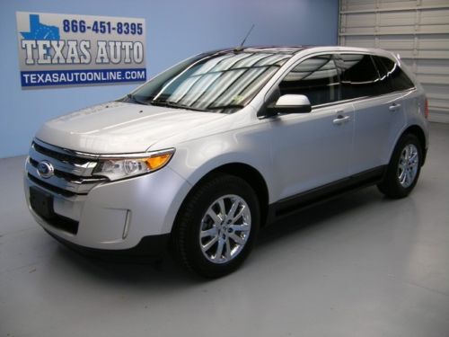 We finance!!! 2012 ford edge limited ecoboost pano roof nav leather texas auto