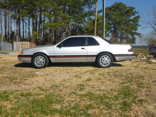1988 ford thunderbird turbo coupe,  original condition vehicle