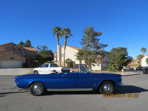 No reserve 1964 corvair convertible restored nice and clean car chevy