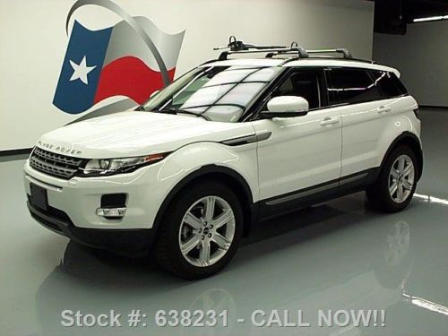 2012 land rover evoque pure plus awd pano roof 19&#039;s 21k texas direct auto